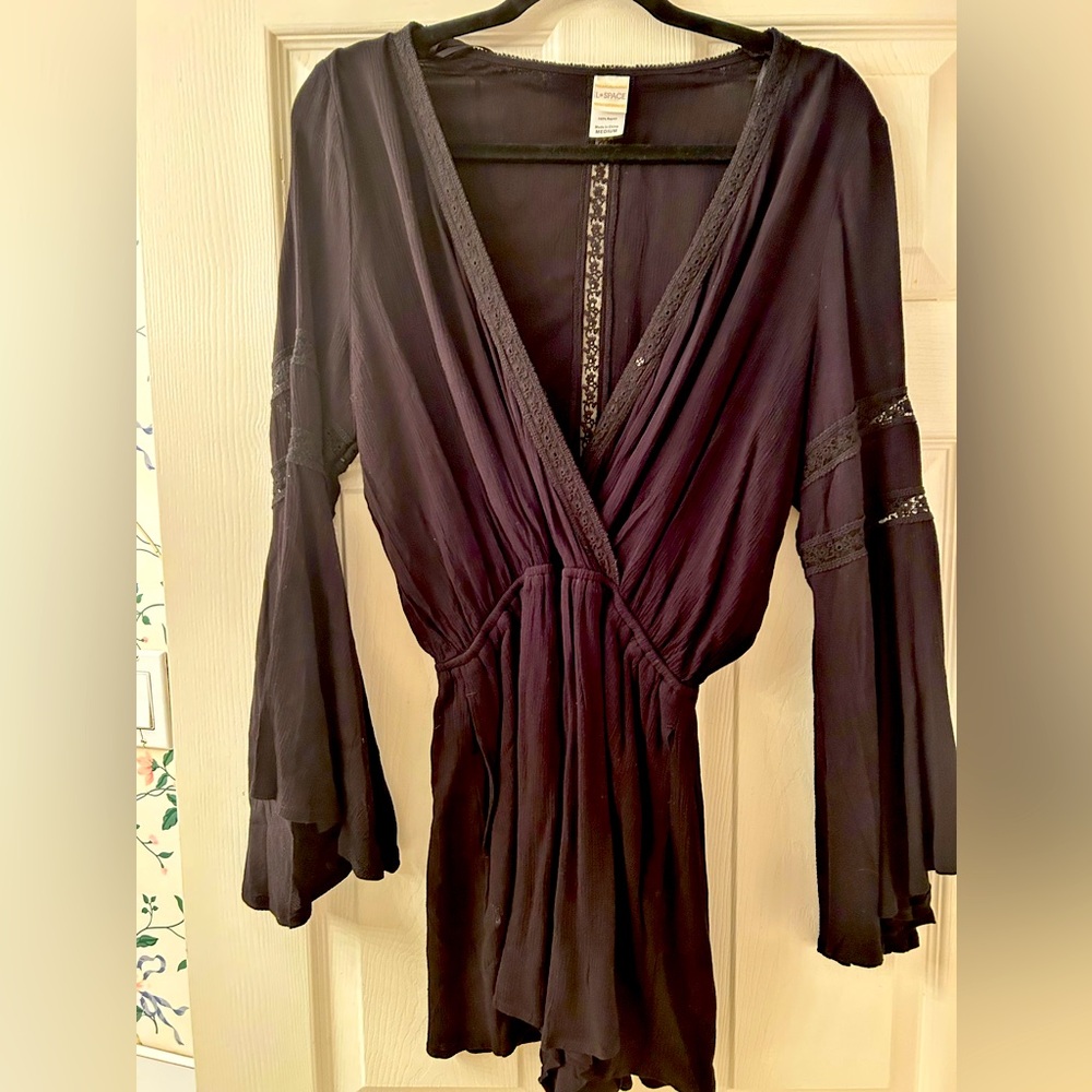 Black LSpace Cover Up (shorts)